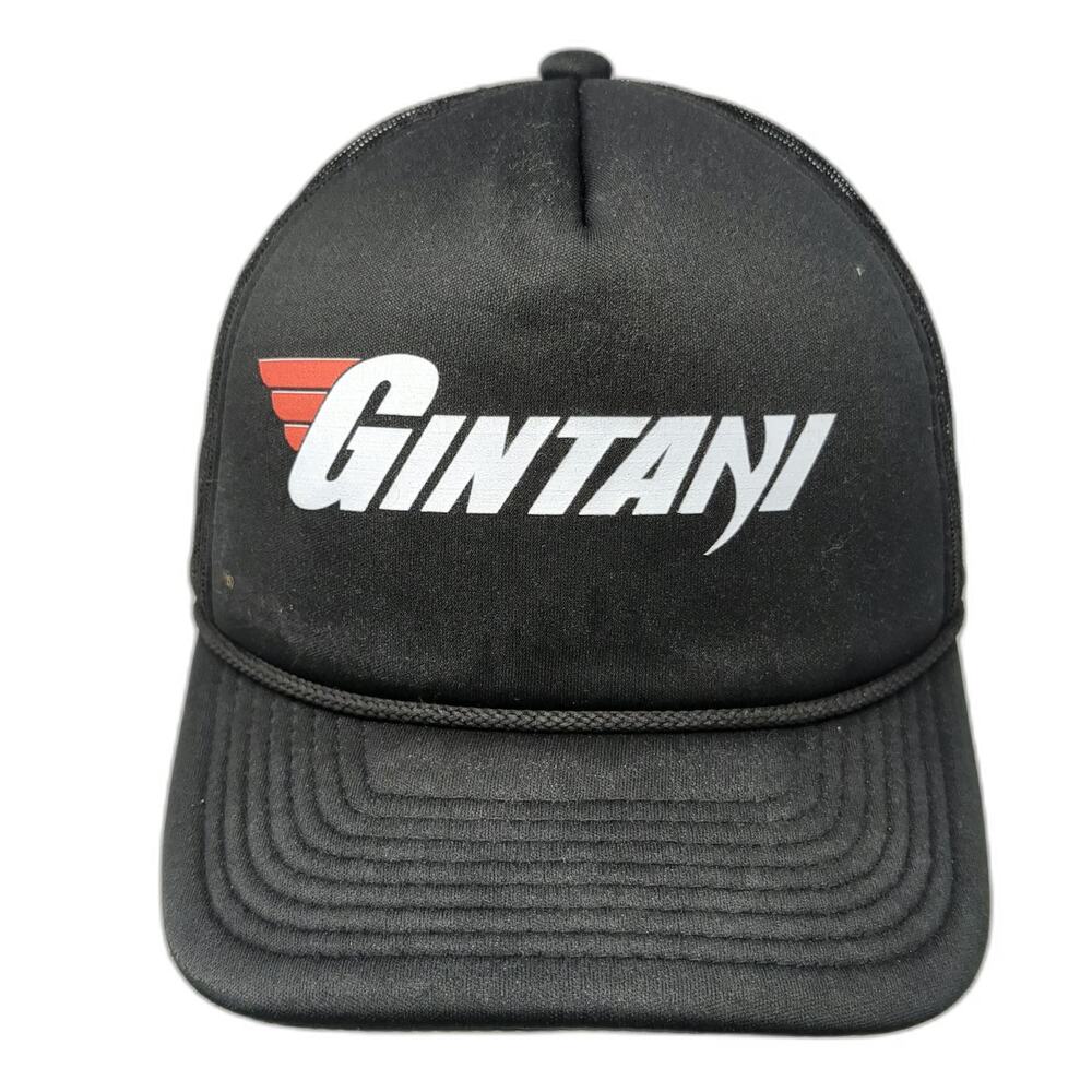 Decky Gintani Black One Size Trucker Hat Snapback Mesh Back Rope Racing Tuning